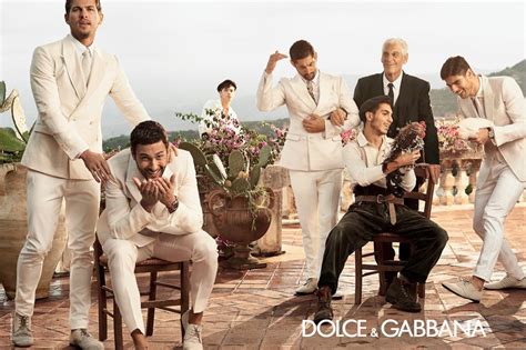 More Photos From Dolce Gabbana Men S Spring Summer Ad Campaign