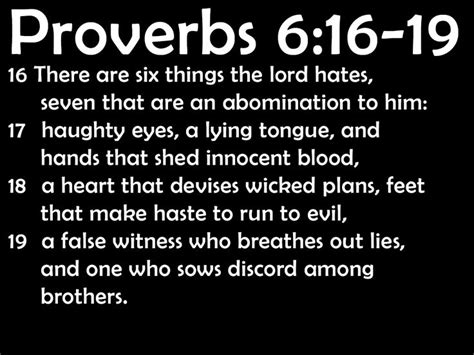 Proverbs 616 19 Album On Imgur Proverbs Religious Quotes Bible Truth