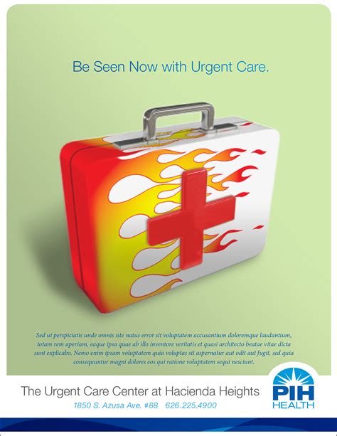 Pih Urgent Care Print Ads On Behance
