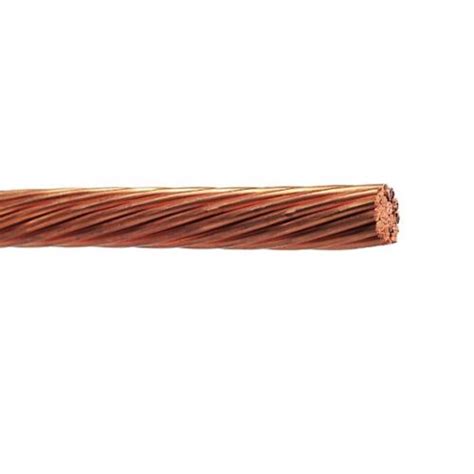 Awg Strand Soft Drawn Bare Copper Conductor Ground Wire Ebay