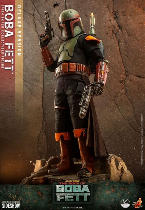 Hot Toys Boba Fett Deluxe Version Star Wars The Book Of Boba Fett 1 4 Action Figure By Hot Toys