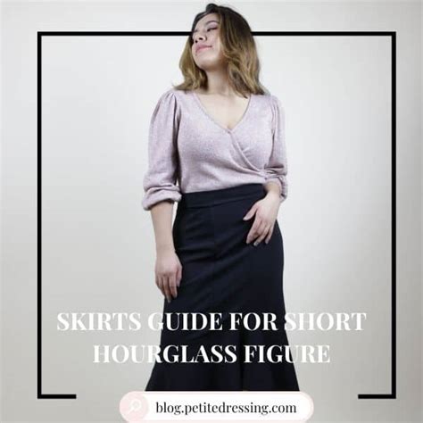 skirts guide for short hourglass figure