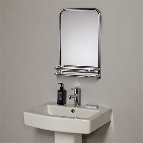 Make your bathroom trim glamourous with a silvery chrome mirror frame finish. David Dangerous: John Lewis Restoration Bathroom Wall ...