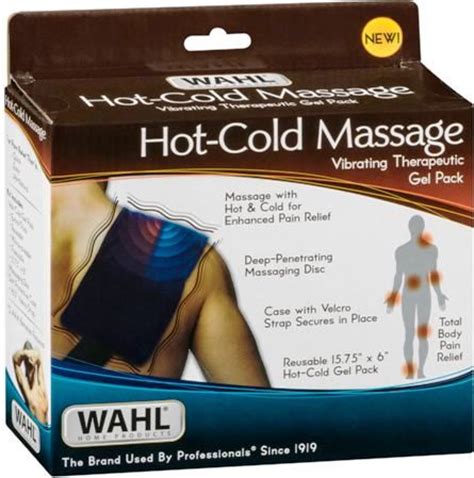 Start by marking my penetrating massage: Wahl 97788-100 Hot-Cold Massage Vibrating Therapeutic Gel ...