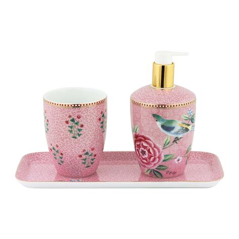 Pip Studio Good Morning Bathroom Set Pink Vintage Pink Bathroom