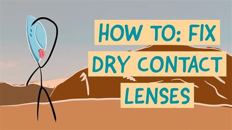 Dry Contact Lenses How Should I Fix Them Optometrist Explains Youtube