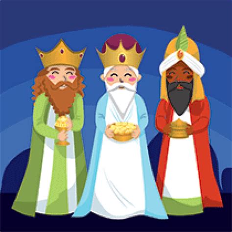 Coloriage Les Trois Rois Mages
