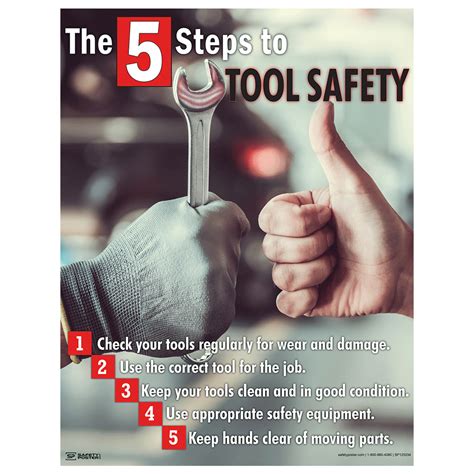 Hand Tool Safety Poster Ubicaciondepersonascdmxgobmx