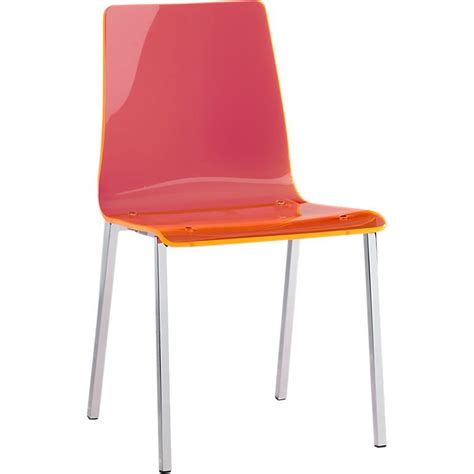 Vapor Neon Chair In View All New Cb2 Dining Room Furniture Modern