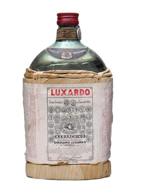 Luxardo Maraschino Cherry Liqueur Bot1950s The Whisky Exchange
