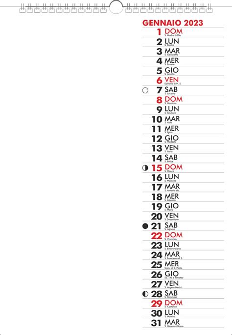 Scarica Il Calendario Mensile Stampabile Con Settimane E Numero