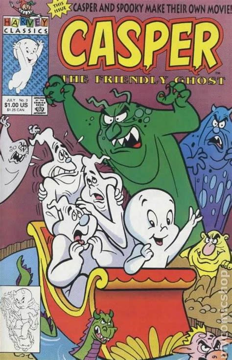 Casper The Friendly Ghost 1991 4th Series Harvey Comic Books