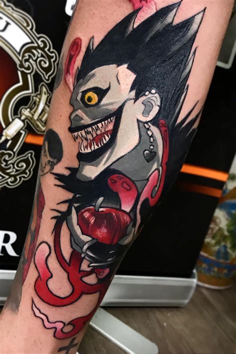 Tattoo Uploaded By Tito Tanti • Death Note Ryuk • Tattoodo