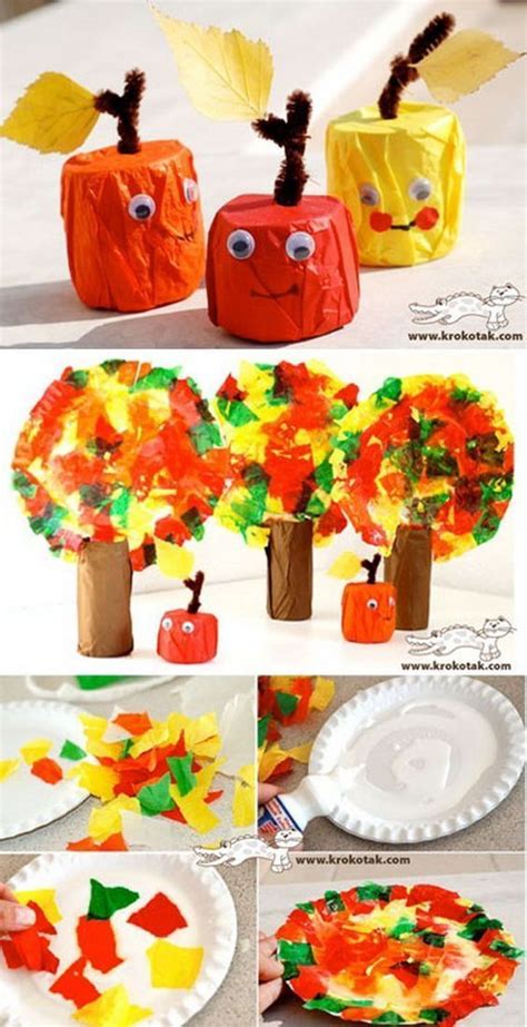 Image Result For Krokotak ősz Tissue Paper Crafts Paper Apple Fall