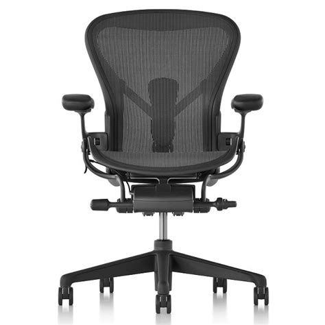 Those include 8z pellicle fabric on the seat and back that lets air, heat, and vapor pass through. Herman Miller Aeron Remastered Task Chair