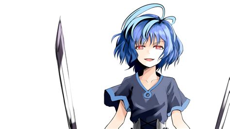 Female Anime Character Holding Sword Hd Wallpaper Wallpaper Flare