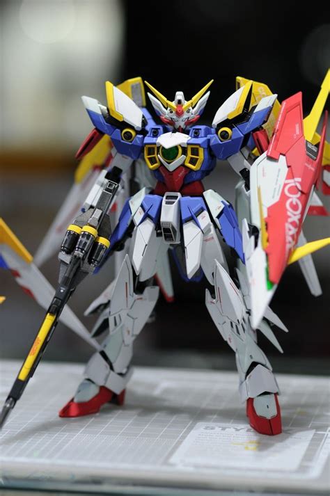 Hg And Mg Gundam Fenice Rinascita Painted Build Modeled By Kradmesser