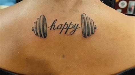 20 Amazing Dumbbell Tattoos Designs With Meanings And Ideas Body