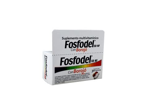 Comprar Fosfodel Con Borojó 30 Tabletas En Farmalisto Colombia