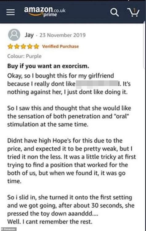 Sex Toy Review Telegraph