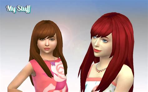 Mystufforigin Tender Hairstyle Sims Hairs Hot Sex Picture
