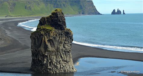 Cape Dyrhólaey In South Iceland The One With The Big Arch Glacial