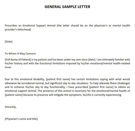 Are you looking for an emotional support animal letter template online? Authentic Emotional Support Animal (ESA) Letter Samples From Real Doctors | Emotional support ...