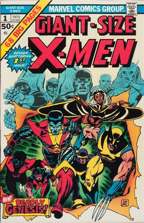X-Men Giant Size Canvas Wall Art