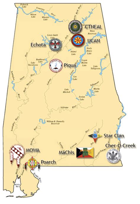 Ma Chis Lower Creek Indian Tribe Of Alabama State Tribe Native