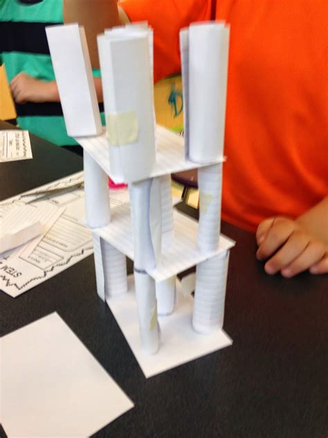 Stem Challenge Build With Paper Playdough To Plato