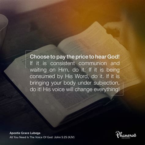 All You Need Is The Voice Of God Phaneroo