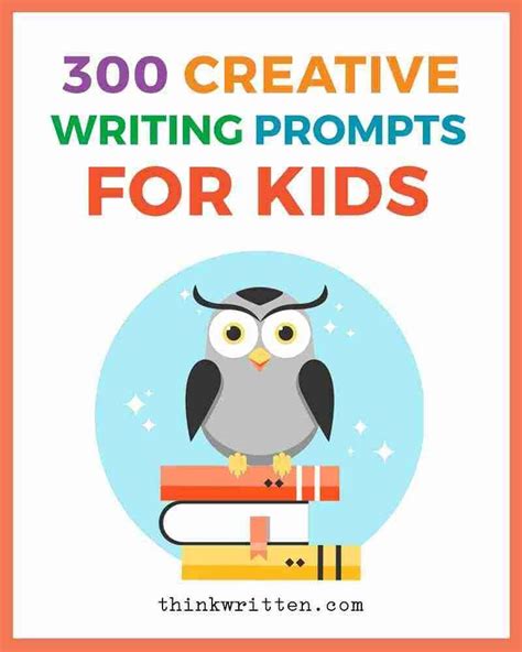 300 Creative Writing Prompts For Kids Artofit