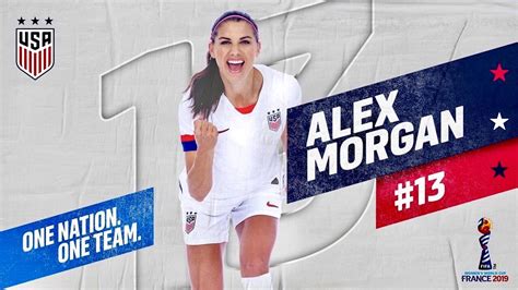 Alex Morgan Co Captain Uswnt 2019 World Cup Team Uswnt World Cup