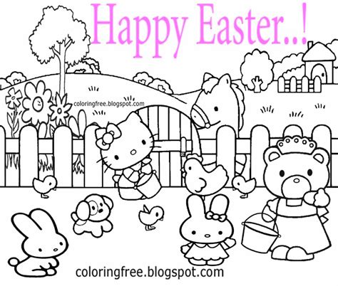 26 Best Ideas For Coloring Free Hello Kitty Easter Coloring Pages