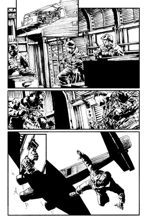 The Shadow 9 Page 14 In Aaron Campbells The Shadow 9 Comic Art