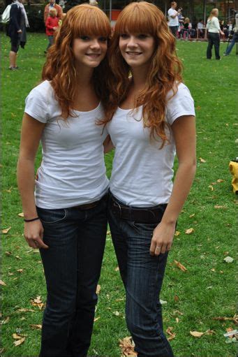 Anne And Malou Luchtenbery Gorgeous Red Head Twins Redheads Freckles Redheads Natural Red Hair