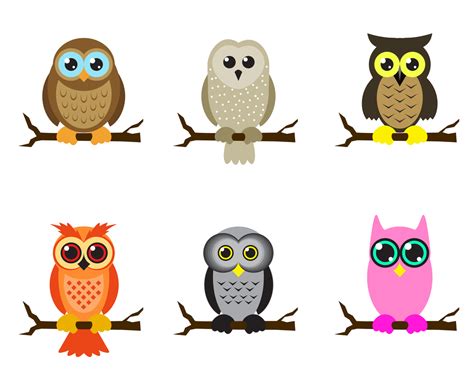 Free Cartoon Owl Vector Vector Art And Graphics