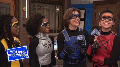Cast Of Nickelodeons Danger Force Give Us A Set Tour Youtube