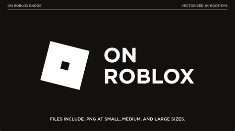 On Roblox Badge Vectorized With Ai And Png Files Community