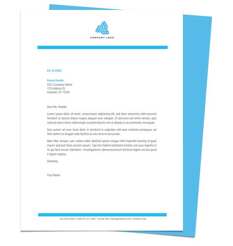 Download church letterhead template for free. How To Make A Letterhead Template In Word