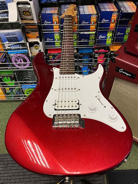 Yamaha Pacifica 012 Electric Guitar In Metallic Red Reverb Canada