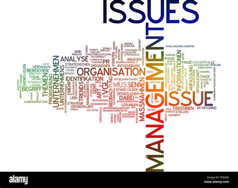 Issue management Issue Issues management manager Stock Photo: 99928654 ...