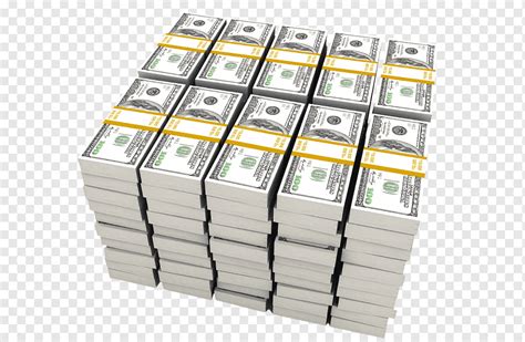 Bundle Of 100 Us Dollar Banknotes United States Dollar Money Stack Of