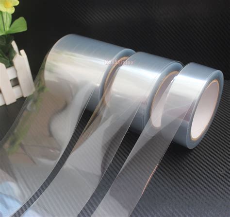 Diy Adhesive Glossy Invisible Clear Car Paint Protective Film Vinyl