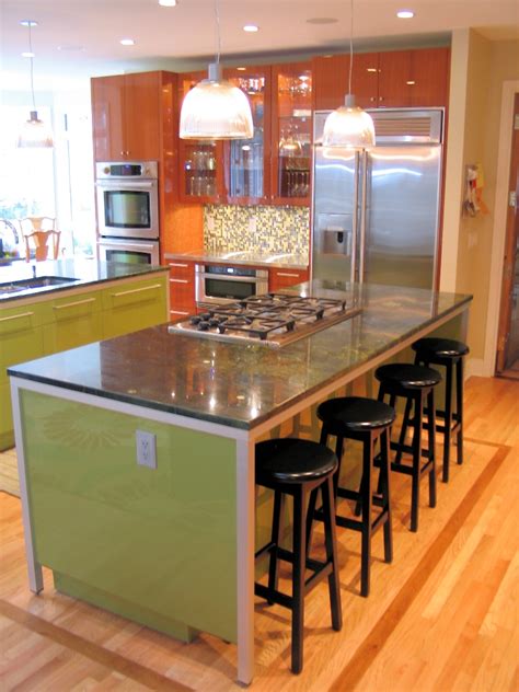 Kitchen Island With Bar Seating Simple And Practical Solution To Add