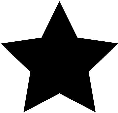 Fileblack Starsvg Wikimedia Commons