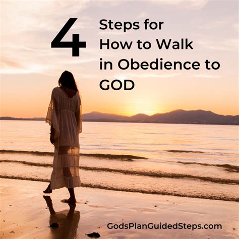 Contentment How To Walk In Obedience To God Gods Plan Guided Steps
