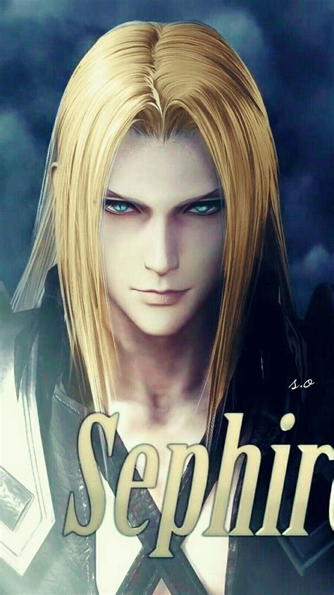 Sephiroth With Blond Hair Final Fantasy Vii Fantasy Series Dark Hair