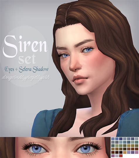 Dfj — Siren Eyes Facepaint Contacts And Non Defaults