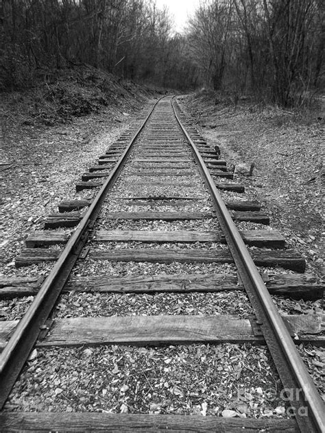 Railroad Tracks Digital Art By Phil Perkins Pixels